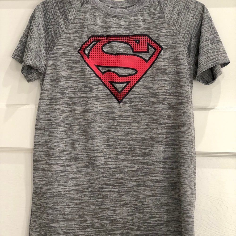 Gray Superman Shirt